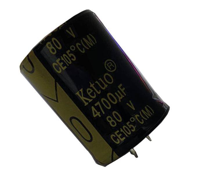 Imagem de Capacitor eletrolitico 4700x80v - 4700 uf x 80v