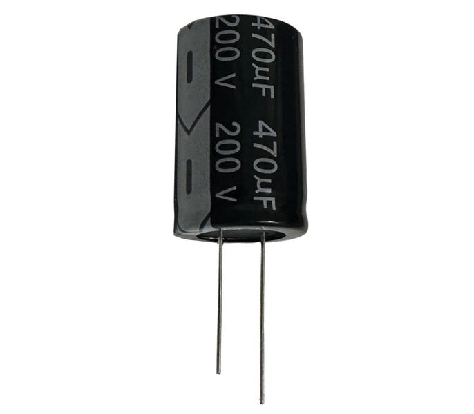 Imagem de Capacitor eletrolitico 470x200v - 470uf x 200v - 105 graus