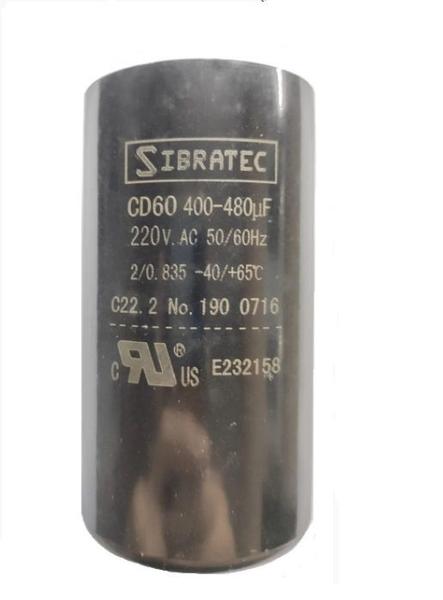 Imagem de Capacitor eletrolitico de partida 400-480 220v