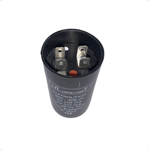 Imagem de Capacitor Eletrolítico Partida Motores 340-408uf 110v - Marca JL