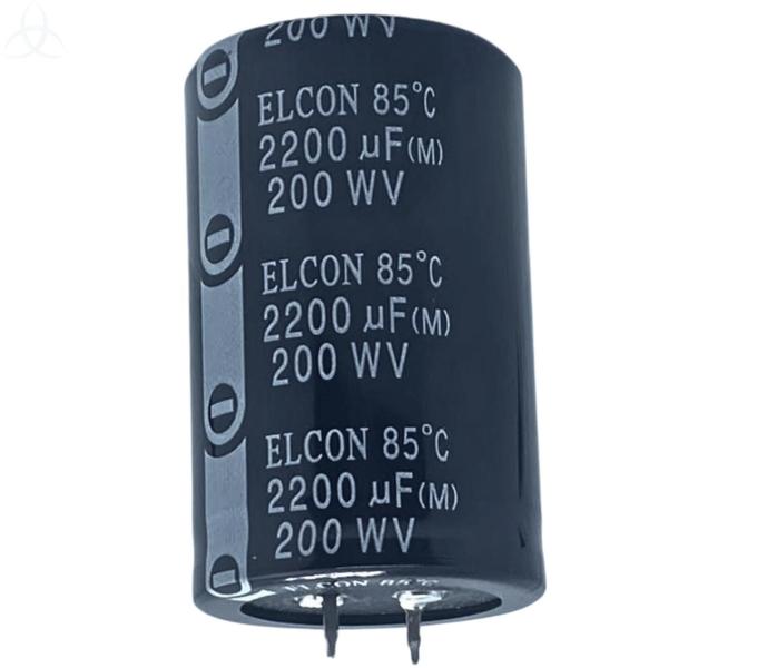 Imagem de  Capacitor Eletrolítico Snap-in 2200uf 200v 35x56mm