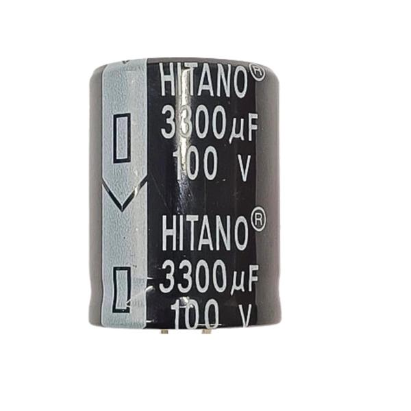 Imagem de Capacitor Eletrolitico Snap-in 3300uf 100v 30x40mm