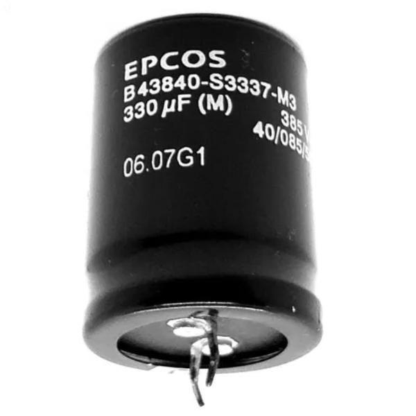 Imagem de Capacitor Eletrolítico Snap-in 330uf 385v 30x40mm