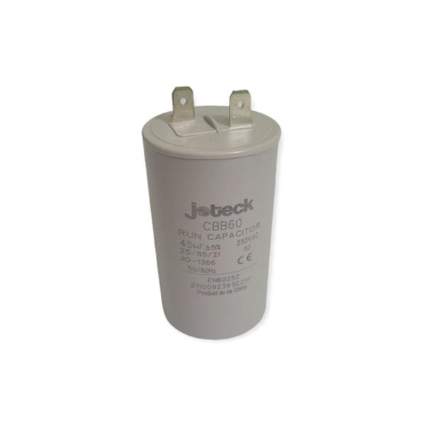 Imagem de Capacitor Lavadora Brastemp Ative 11kg 45uf5%  250VAC Bwl11 Bwb11