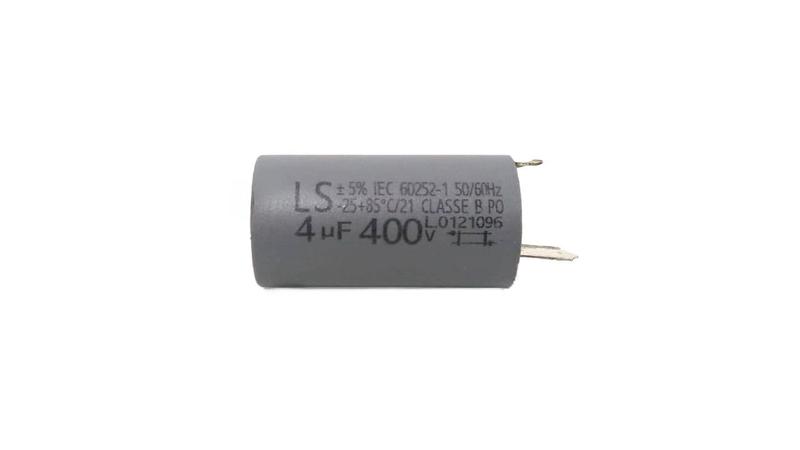 Imagem de Capacitor P/ Ventilador 3 Pinos 4uf 50/60hz 400v Loren Sid