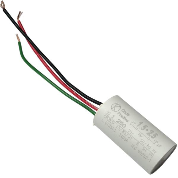 Capacitor Para Ventilador De Teto 127v Ventisol 1.5uf + 2.5u Imagem de Capacitor Para Ventilador De Teto 127v Ventisol 1.5uf + 2.5u