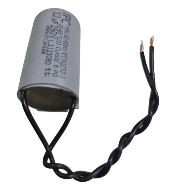 Imagem de Capacitor Para Ventilador De Teto Com 2 Fios 12uf 250 VAC (11)