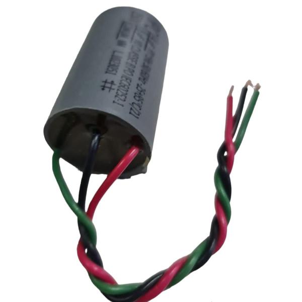 Imagem de Capacitor para ventilador de teto com 3 fios 12uf  (4+8) 250vac (413)