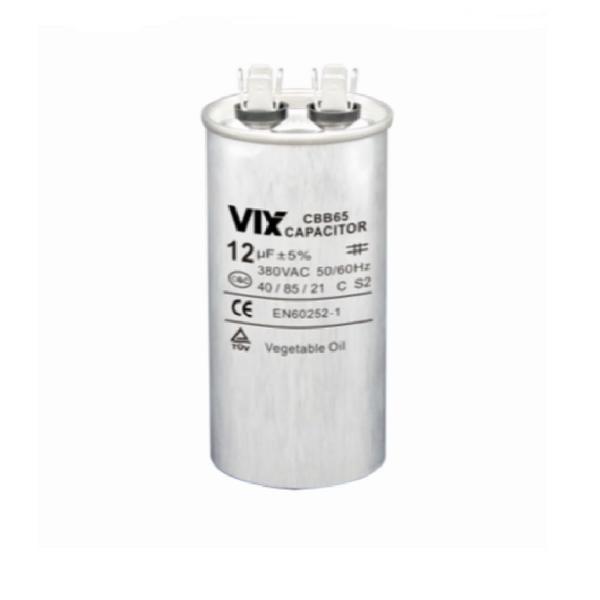 Capacitor Permanente 12MF Vix 380 Volts Imagem de Capacitor Permanente 12MF Vix 380 Volts