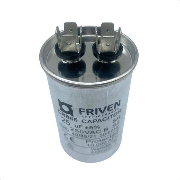 Imagem de Capacitor Permanente 25Uf 250V Cbb65 Friven