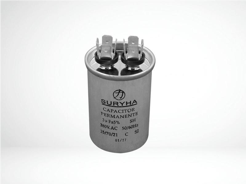 Imagem de Capacitor permanente 3uf 380vac metal - 80151.023