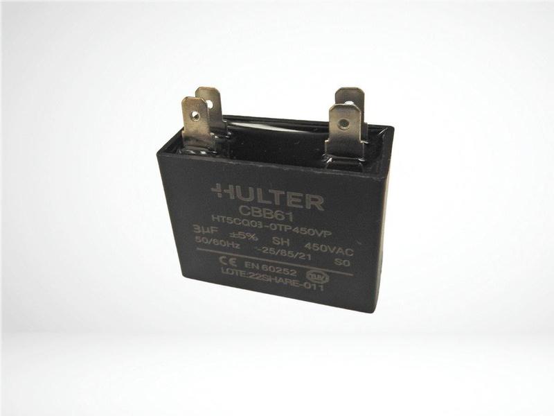 Imagem de Capacitor permanente 3uf 450vac quadrado - d148272