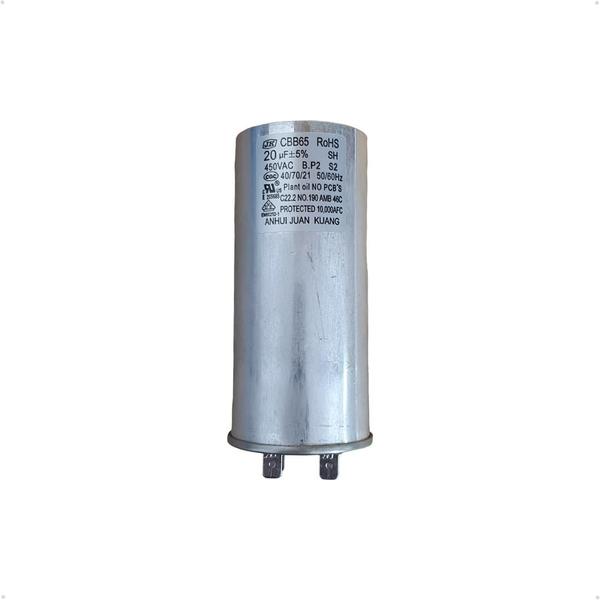 Imagem de Capacitor Permanente Alumínio Terminal Fast On 400/450v 20uF