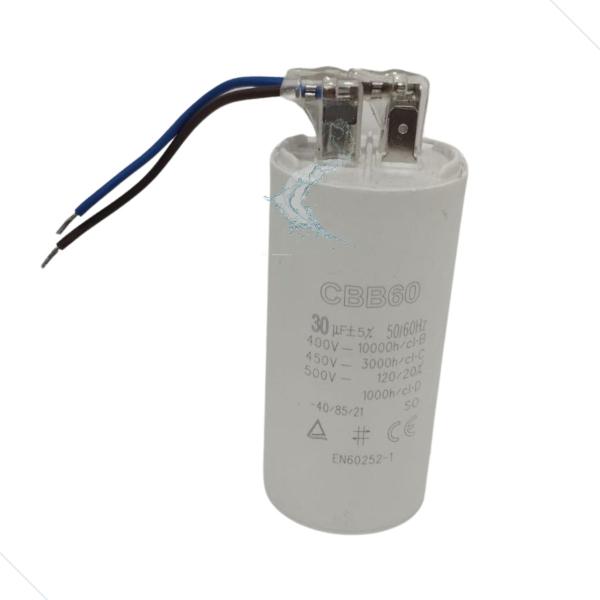 Imagem de Capacitor Permanente Motor 25uf CBB60 450Vac +/-5%