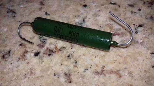 Imagem de Capacitor Pio Russo 0.01uf 10nf 103 1000v 1kv Tom Guitarra