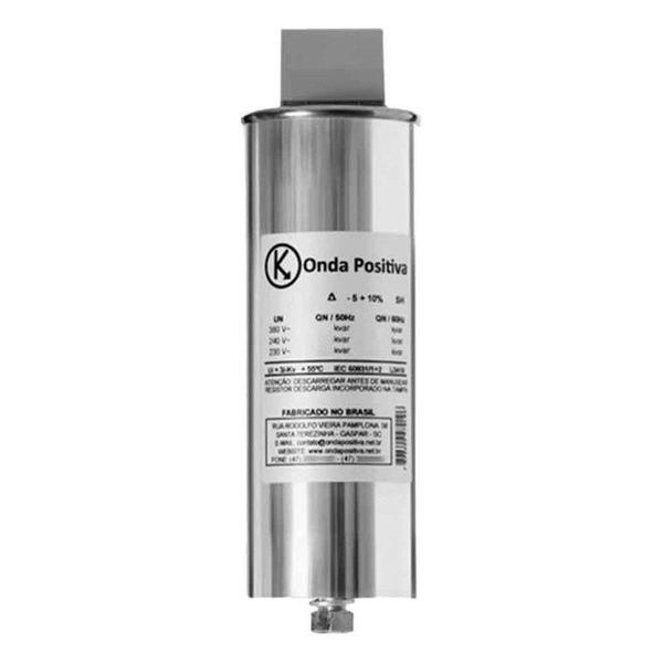 Capacitor Trifásico 220V 15kVAr Onda Positiva Imagem de Capacitor Trifásico 220V 15kVAr Onda Positiva