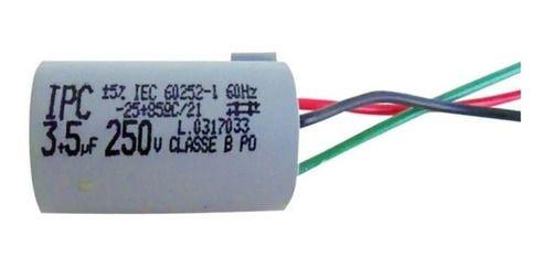 Imagem de Capacitor Ventilador Teto Latina 8uf 3+5uf Lumen Air Control 