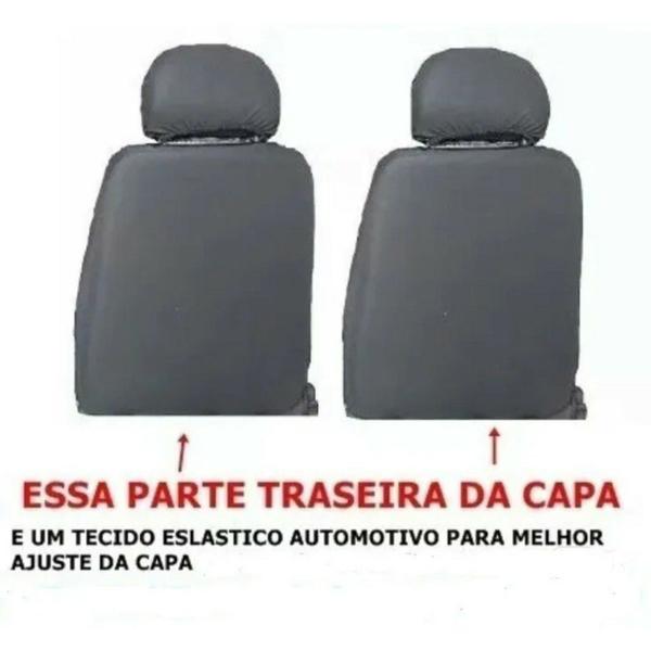 Imagem de Capas Bancos Automotivos Tecido Original P/ Honda Fit 2014