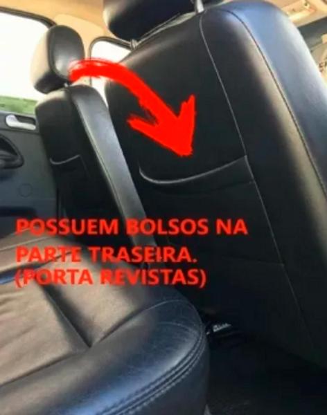 Imagem de Capas De Bancos Automotivos Couro Carro Vw Virtus Novo Polo
