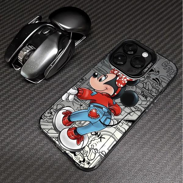 Imagem de Capas de Celular Mickey e Minnie para iPhone 15 Pro Max, 14 Plus, 13, 12, 11 e Outros Modelos