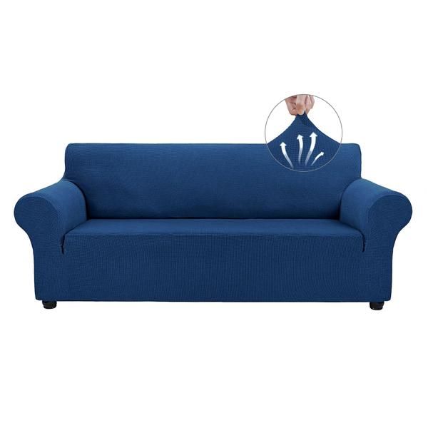 Imagem de Capas de sofá Asnomy Stretch Sofa Slipcovers Sofá com 3 almofadas