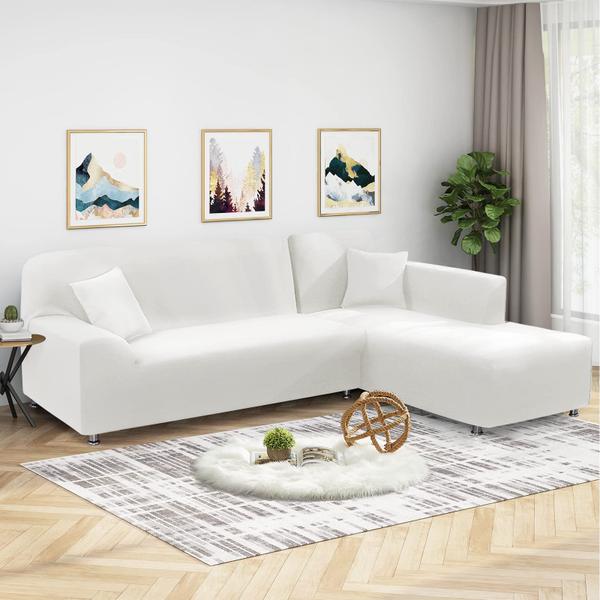 Imagem de Capas de sofá secionais KinCam L Shape Sofa Super Stretch