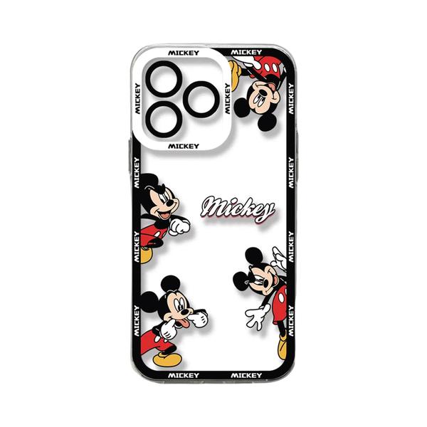 Imagem de Capas de Telefone Mickey e Minnie Mouse para Redmi Note 12/11/10/9/8/7 Pro