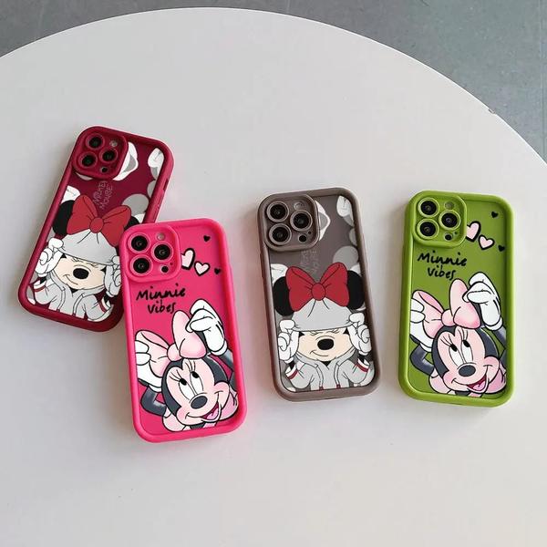 Imagem de Capas de Telefone Mickey e Minnie para Xiaomi Redmi - TPU Macio e Bonito