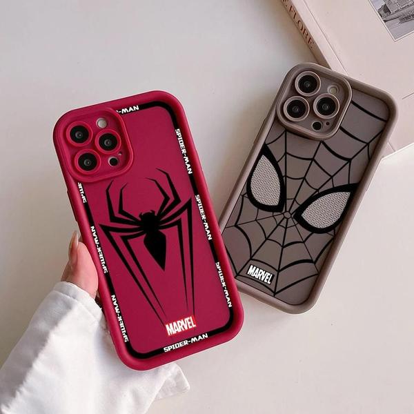 Imagem de Capas de TPU Homem-Aranha para Oppo Realme 8, 8i, 7i, 11, C11, C12, C15, C20, C21y, C31 e C33