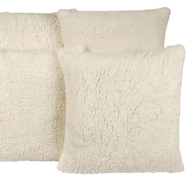 Capas em Sherpa para Almofadas 4 Peças - Conforto e Casa Imagem de Capas em Sherpa para Almofadas 4 Peças