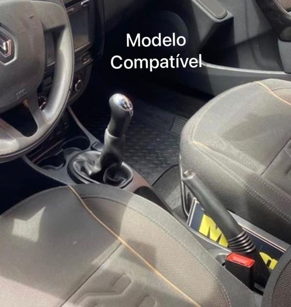 Imagem de Capas manopla câmbio manual e chave Logan Sandero Captur Duster Grand Scenic 2008 a 2022