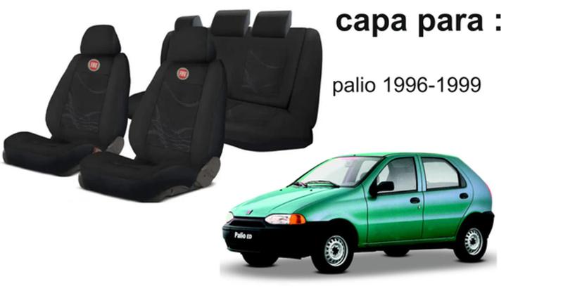 Imagem de Capas Palio '96-'99 + Volante + Chaveiro - Conjunto