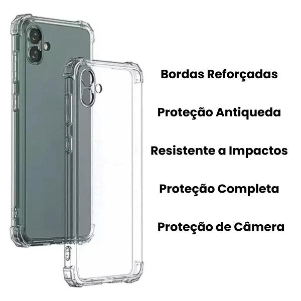 Imagem de Capinha Anti Impacto Samsung Galaxy A06 Proteção Full Cover