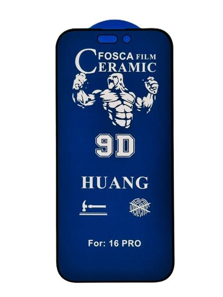 Imagem de Capinha Capa Anti Impacto + Película Ceramica Fosca Privacidade 9d Compativel com iPhone 16 Pro