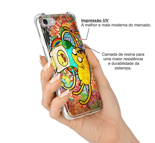 Imagem de Capinha Capa para celular A22 4G Samsung Galaxy A22 4G (6.4") - Hora da Aventura HA4