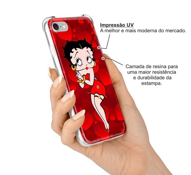 Imagem de Capinha Capa para celular A32 4G Samsung Galaxy A32 4G (6.4") - Betty Boop BP4