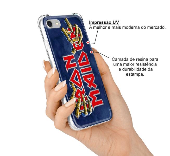 Imagem de Capinha Capa para celular Iphone SE Novo (2020) - Iron Maiden IRM9