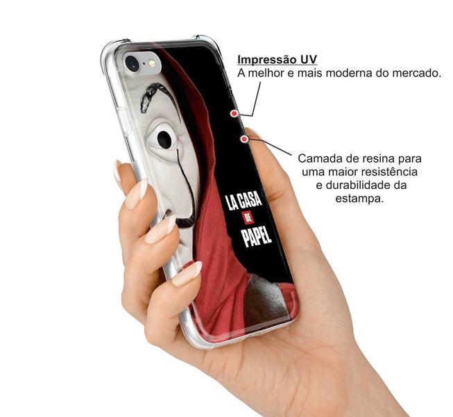 Imagem de Capinha Capa para celular LG K10 NOVO 2017 (LGM-250DS) - La Casa de Papel  LCD1