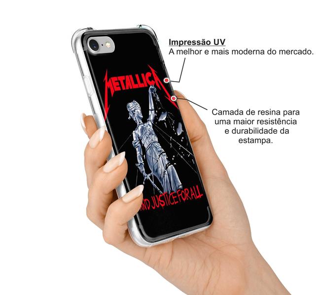 Imagem de Capinha Capa para celular Samsung Galaxy J4 J4 Plus J4 Core J6 J6 Plus Banda Metallica Heavy Metal MTL12V