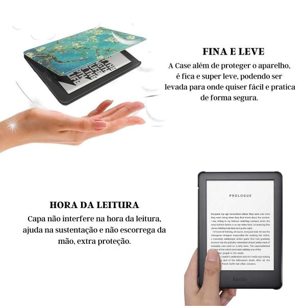 Imagem de Capinha Magnética Para Kindle 11 Geração C2V2L3 + Película