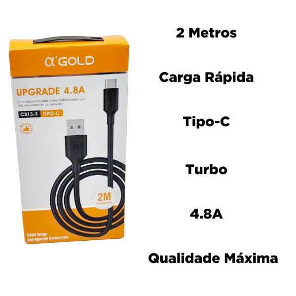 Imagem de Capinha Para Galaxy A05 + Cabo Tipo-C 2 Metros + Pelicula 3D