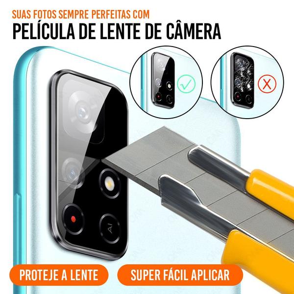 Imagem de Capinha + Película 3D + Película de Câmera Samsung A03