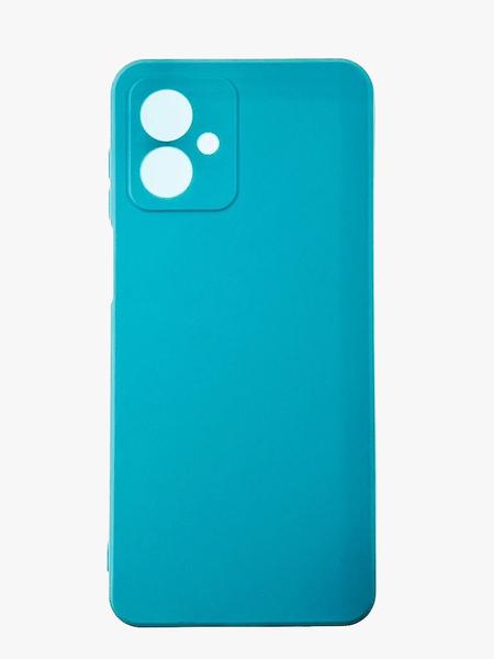 Imagem de Capinha Veludo Emborrachada Verde Tiffany Para Motorola Moto G14