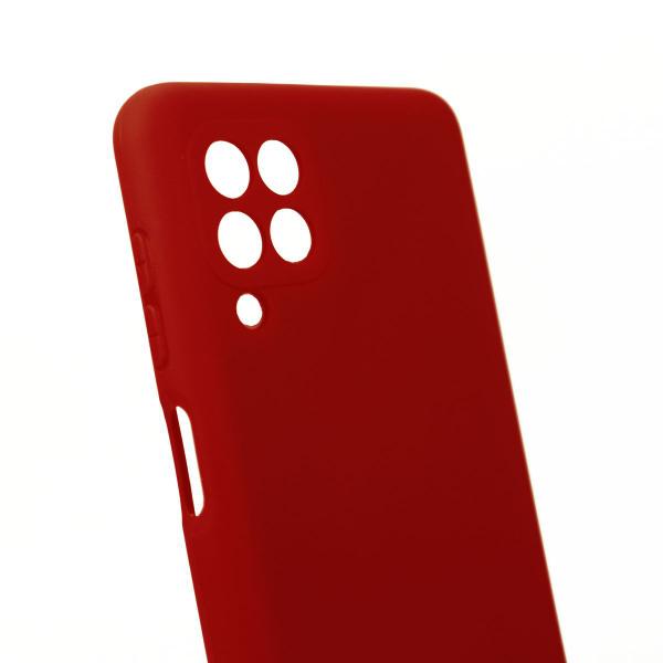 Imagem de Capinha Veludo Vermelho compatível Galaxy M22 M225 6.4 + Pel Vidro 3d Full - Cell In Power25