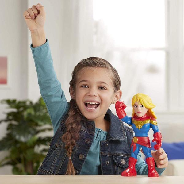 Imagem de Capitã Marvel Mega Mighties Marvel Super Hero Adventures - Hasbro E4132-E7933