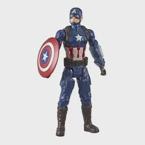 Imagem de Capitão América Boneco Marvel Titan Hero 30cm Hasbro F1342