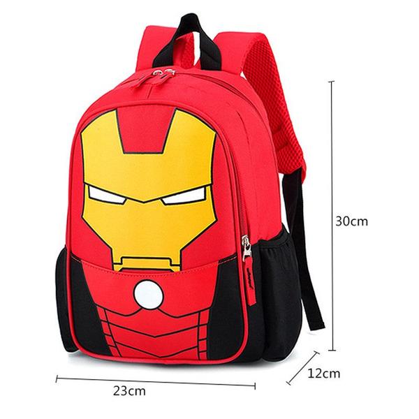 Imagem de (Capitão América) Mochila infantil de super-heróis Spiderman Superman