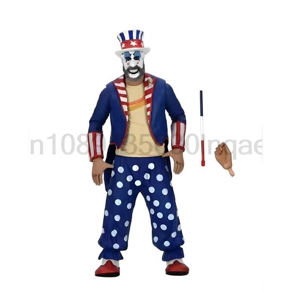 Imagem de Capitão Spaulding Otis Driftwood Action Figure NECA House of 1000 Corpses 20o Aniversário Brinquedo