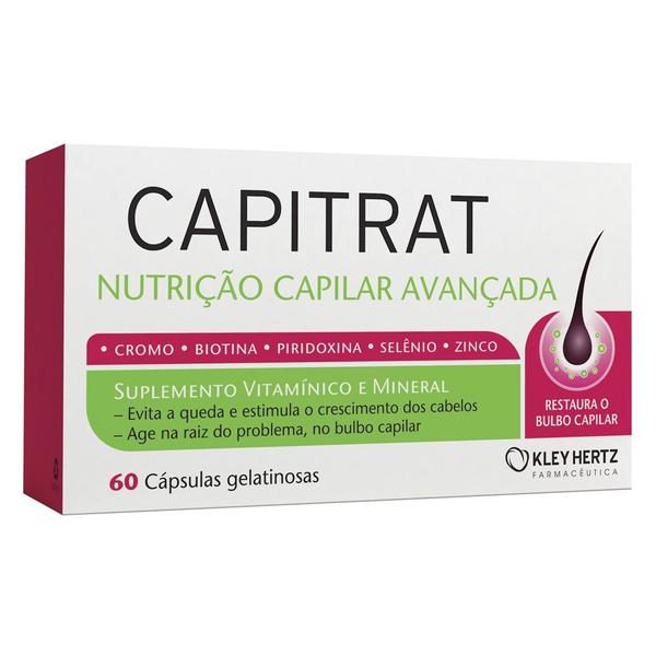 Imagem de Capitrat nutrição capital avançada 60 cápsulas (1 embalagem)