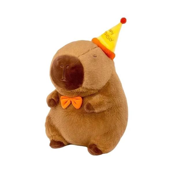 Imagem de Capivara de Pelúcia 23cm - Brinquedo Macio e Encantador para Presente